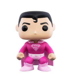 FIGURA POP SUPERMAN BREAST CANCER AWARENESS