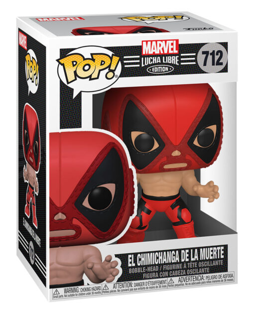 FIGURA POP MARVEL LUCHADORES EL CHIMICHANGA DE LA MUERTE DEADPOOL - Image 2