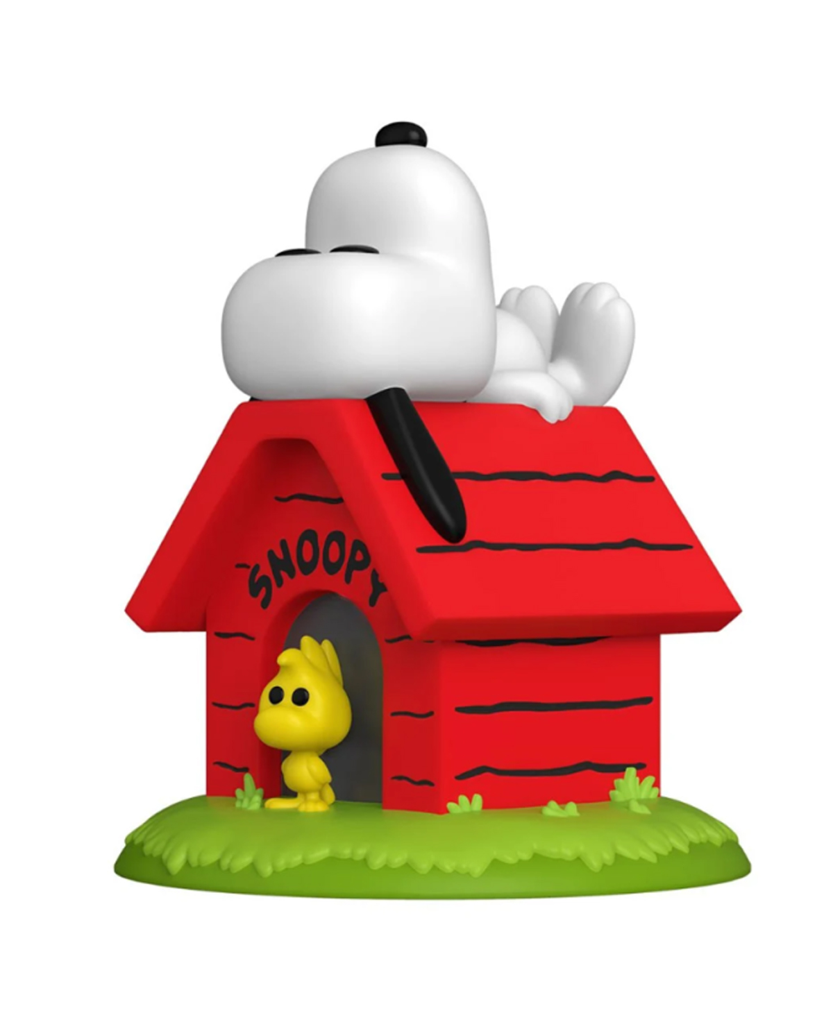 FIGURA POP PEANUTS SNOOPY ON DOGHOUSE