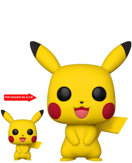 FIGURA POP POKEMON PIKACHU 25 CM - Image 2