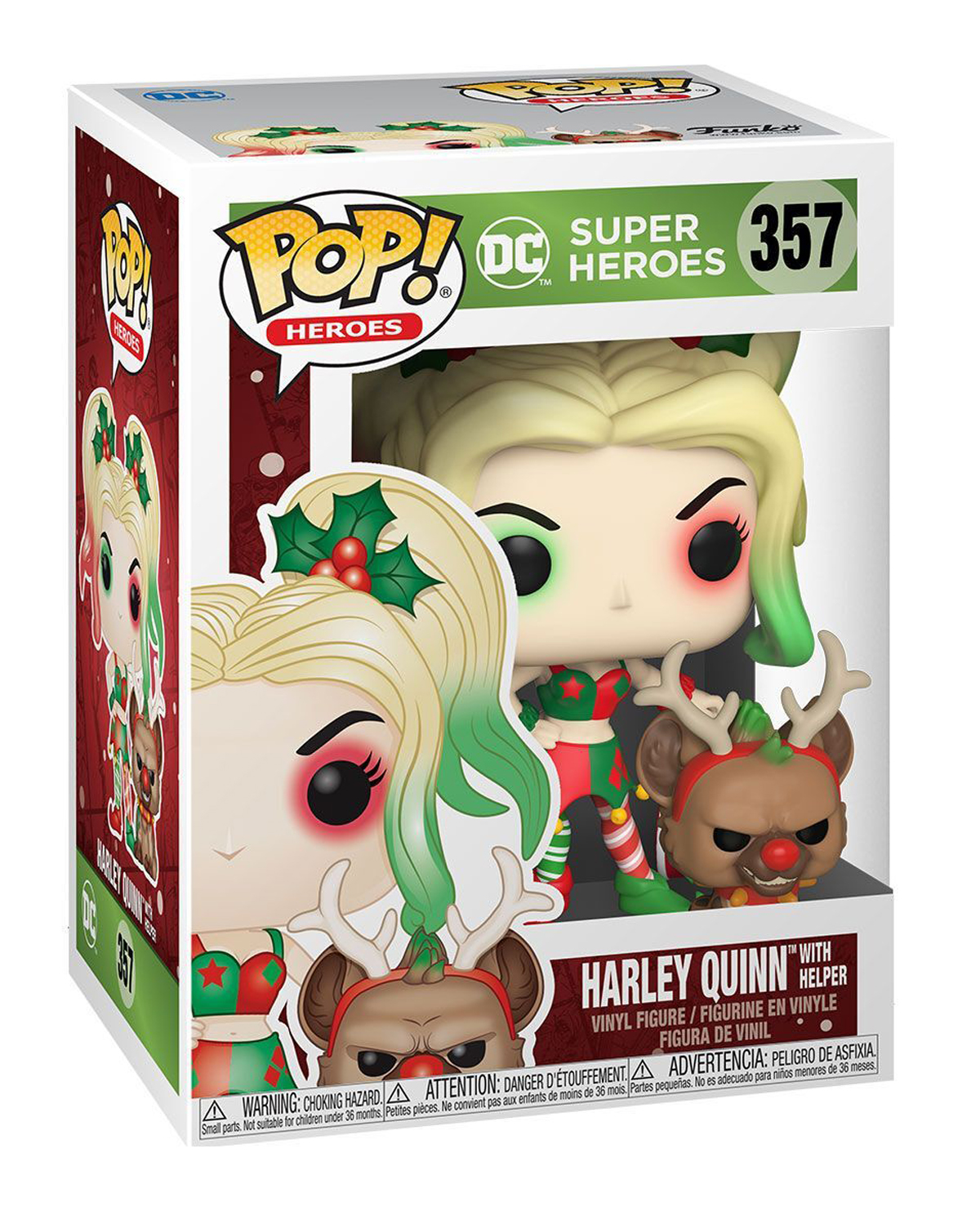 FIGURA POP DC HEROES HARLEY QUINN WITH HELPER - Image 2