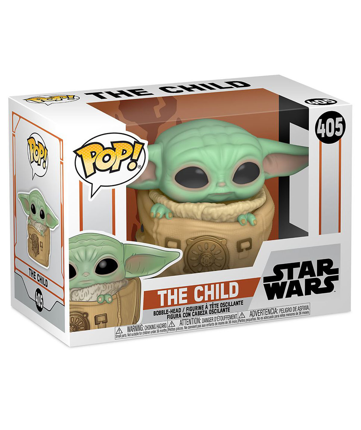 FIGURA POP THE MANDALORIAN CHILD WITH BAG - Image 2