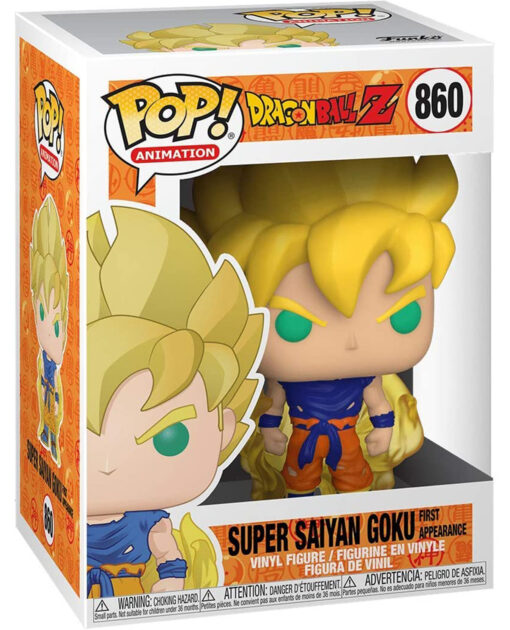FIGURA POP DRAGON BALL Z SUPER SAIYAN GOKU FIRST APPEARANCE - Image 2