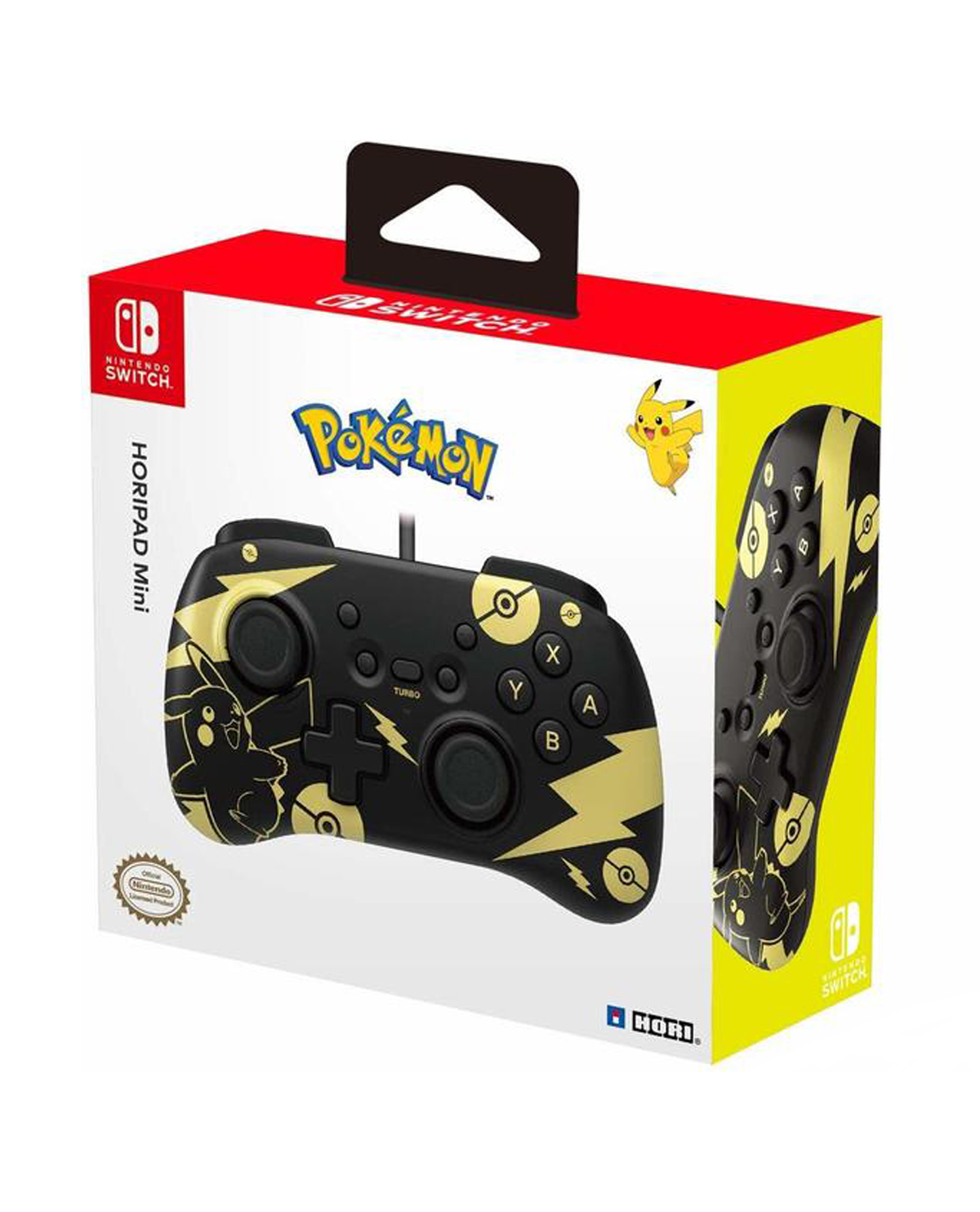 CONTROL ALAMBRICO NINTENDO SWITCH PIKACHU BLACK - Image 2