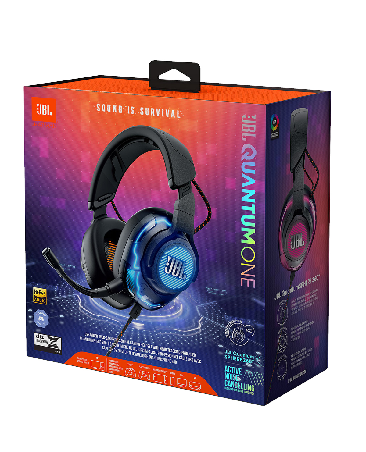 QUANTUM ONE DIADEMA PARA VIDEOJUEGOS CON CANCELACION ACTIVA DE RUIDO - Image 3