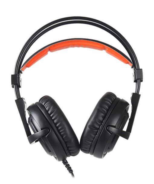 HEADSET PC ALAMBRICO SADES A6 NARANJA - Image 2