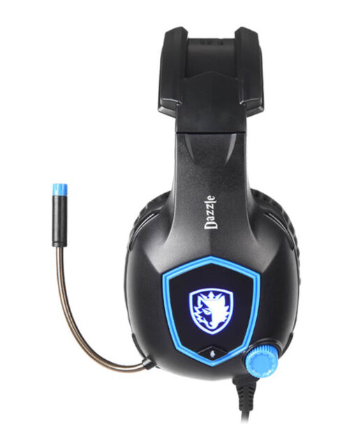 HEADSET PC SADES ALAMBRICO DAZZLE AZUL - Image 2