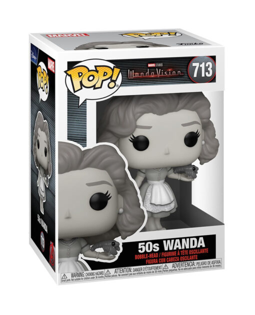 FIGURA POP MARVEL WANDA AND VISION BLACK AND WHITE - Image 2
