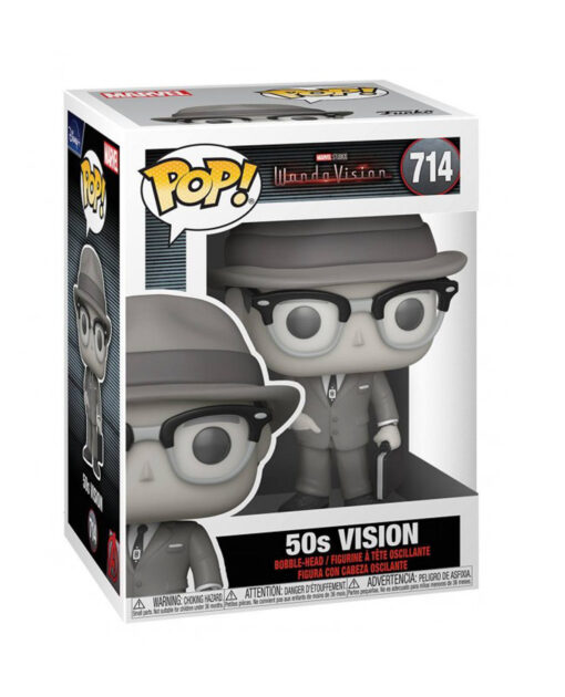 FIGURA POP MARVEL WANDA AND VISION BLACK AND WHITE WITH CHASE - Image 2