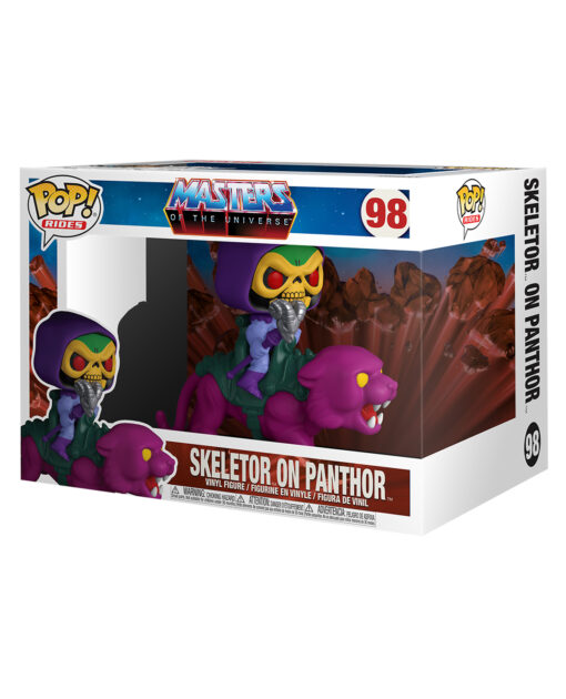 FIGURA POP MASTERS OF THE UNIVERSE SKELETOR ON PANTHOR - Image 2