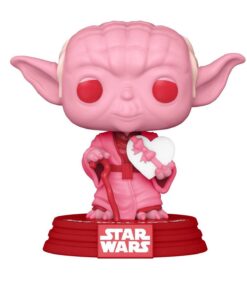 FIGURA POP STAR WARS VALENTINES YODA WITH HEART
