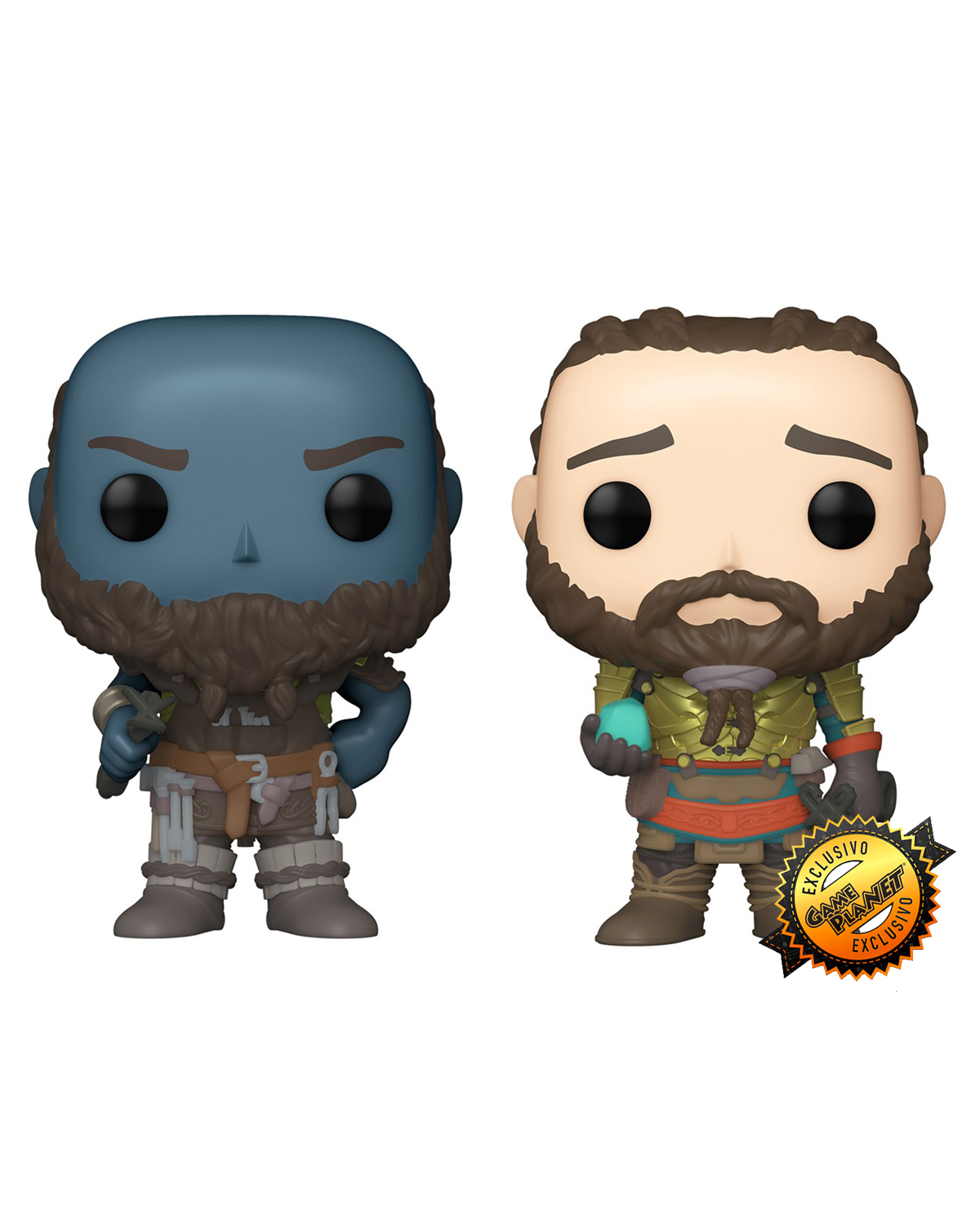 FIGURA POP GOD OF WAR BROK AND SINDRI EXCLUSIVO GAMEPLANET