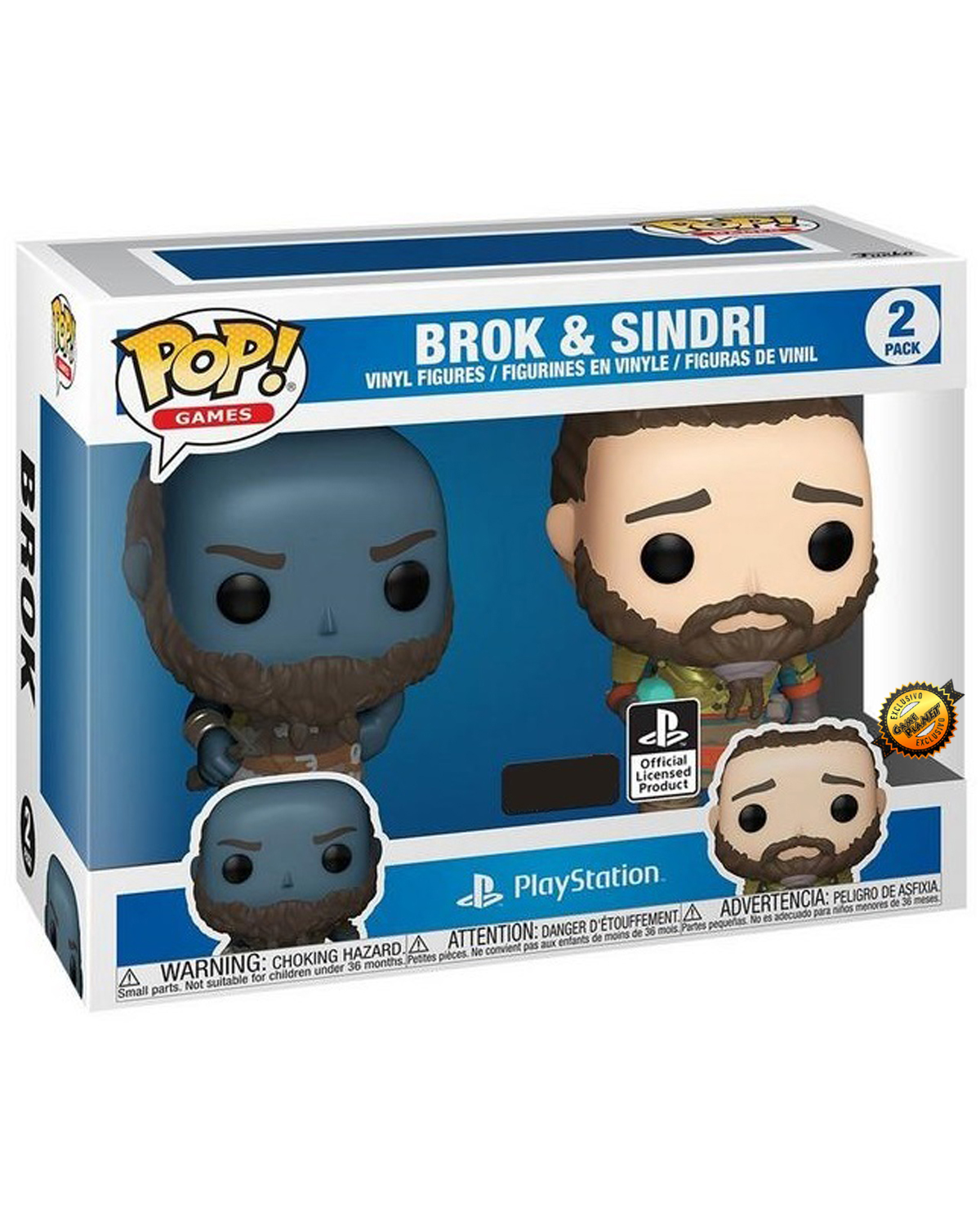 FIGURA POP GOD OF WAR BROK AND SINDRI EXCLUSIVO GAMEPLANET - Image 2