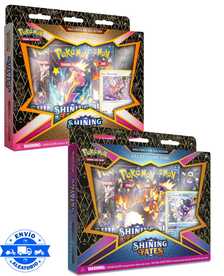 CAJA POKEMON TRADING CARD GAME SHINING FATES PIN COLLECTION