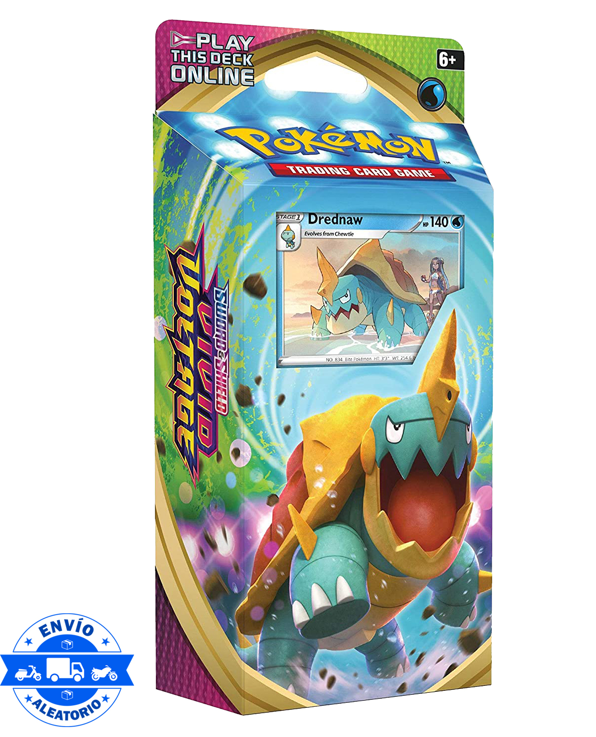 DECK POKEMON TRADING CARD GAME SWORD AND SHIELD VOLTAJE VIVIDO - Image 2
