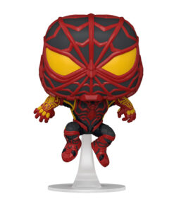 FIGURA POP MARVEL SPIDER MAN MILES MORALES STRIKE SUIT