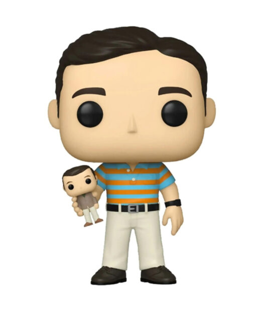 FIGURA POP 40 YEAR OLD VIRGIN ANDY HOLDING OSCAR