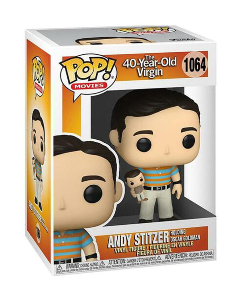 FIGURA POP 40 YEAR OLD VIRGIN ANDY HOLDING OSCAR - Image 2