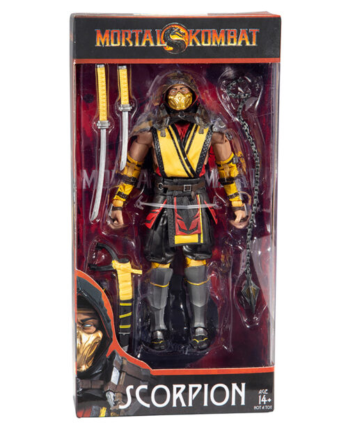 FIGURA DE ACCION MORTAL KOMBAT SCORPION - Image 3