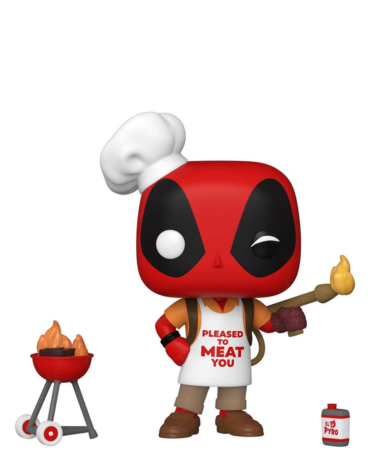 FIGURA POP MARVEL DEADPOOL BACKYARD GRILLER