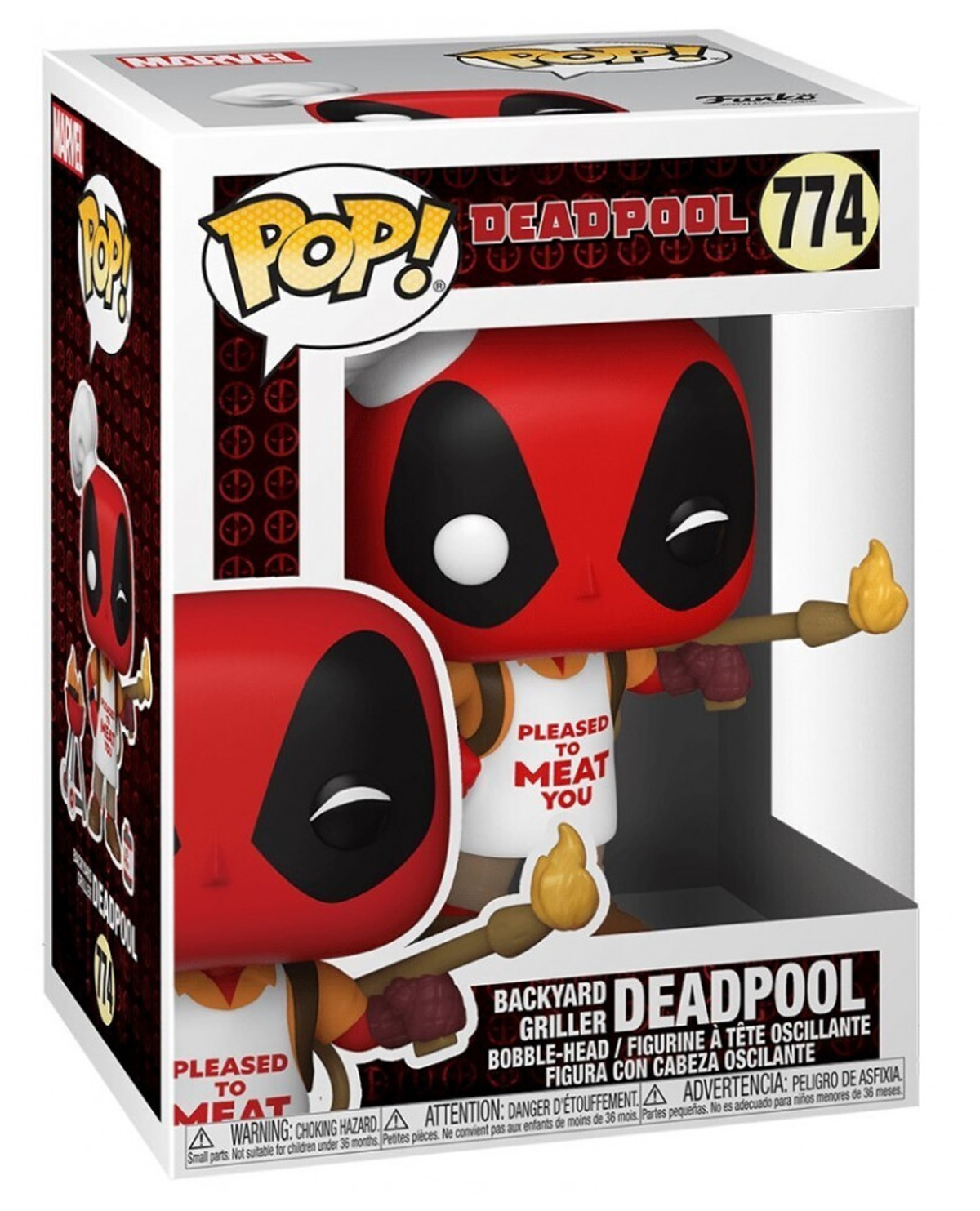FIGURA POP MARVEL DEADPOOL BACKYARD GRILLER - Image 2