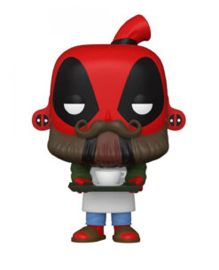 FIGURA POP MARVEL DEADPOOL COFFEE BARISTA
