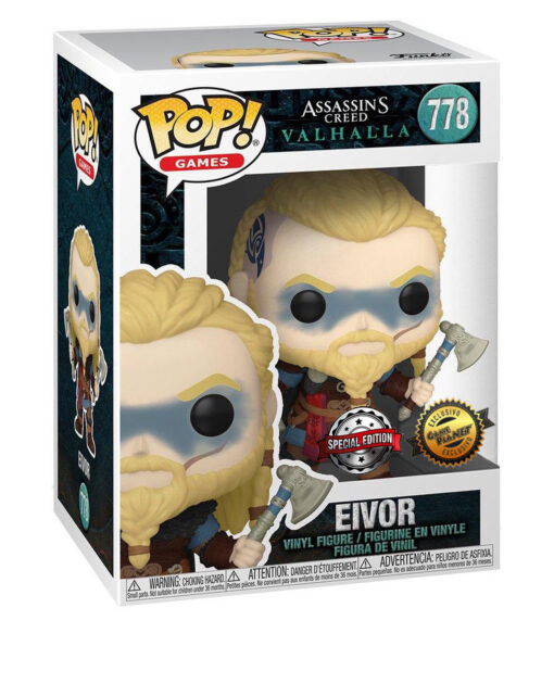 FIGURA POP ASSASSINS CREED VALHALLA EIVOR WITH DOUBLE AX - Image 2