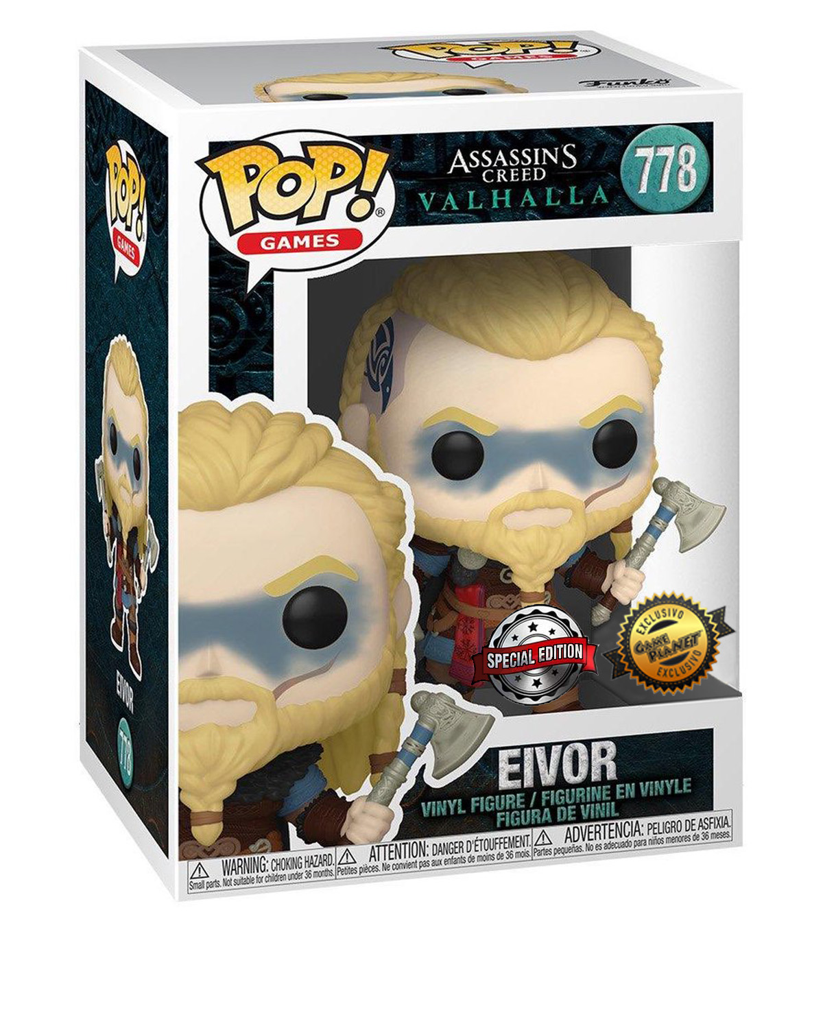 FIGURA POP ASSASSINS CREED VALHALLA EIVOR WITH DOUBLE AX - Image 2