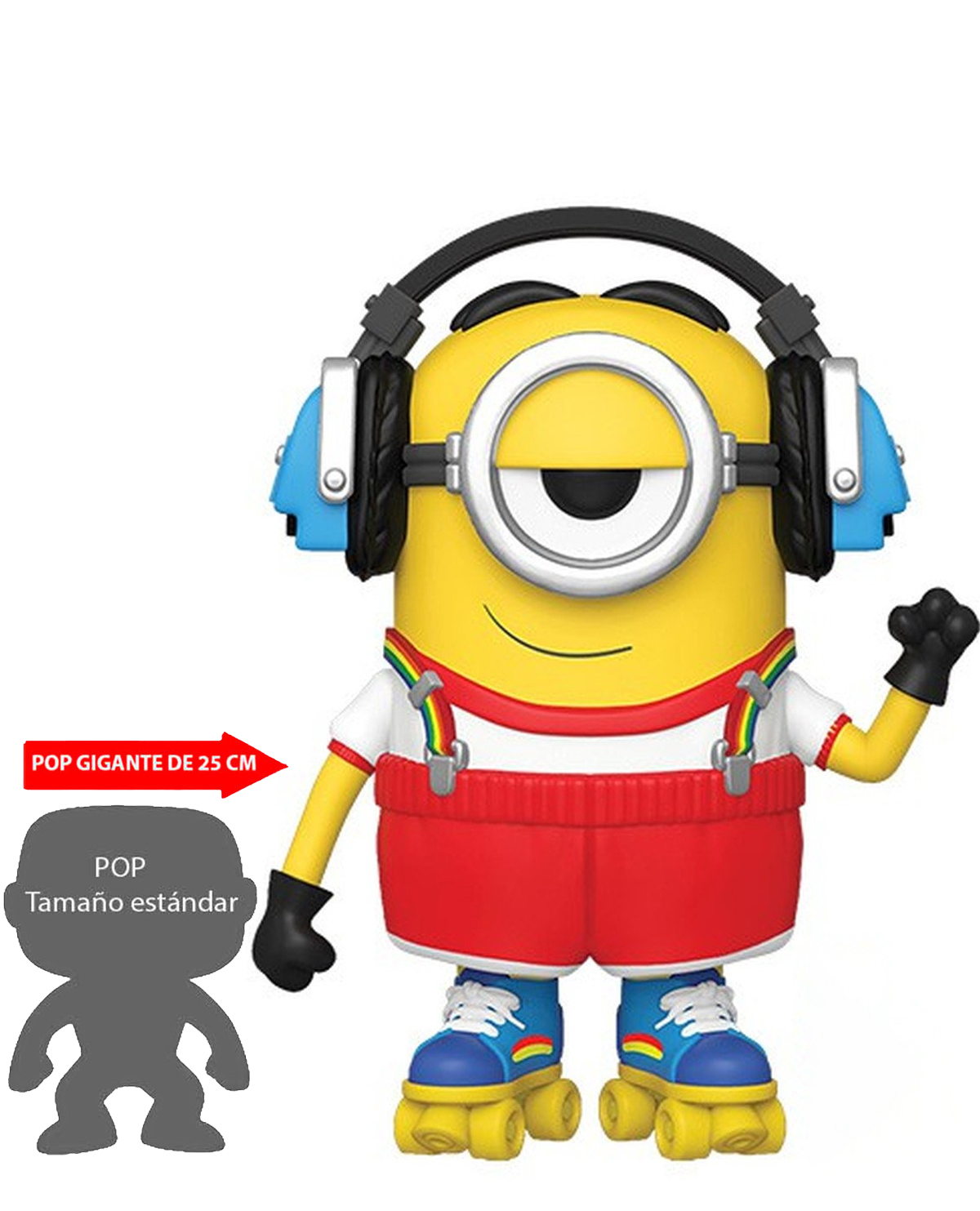 FIGURA POP MINIONS 2 ROLLER SKATING START 25 CM
