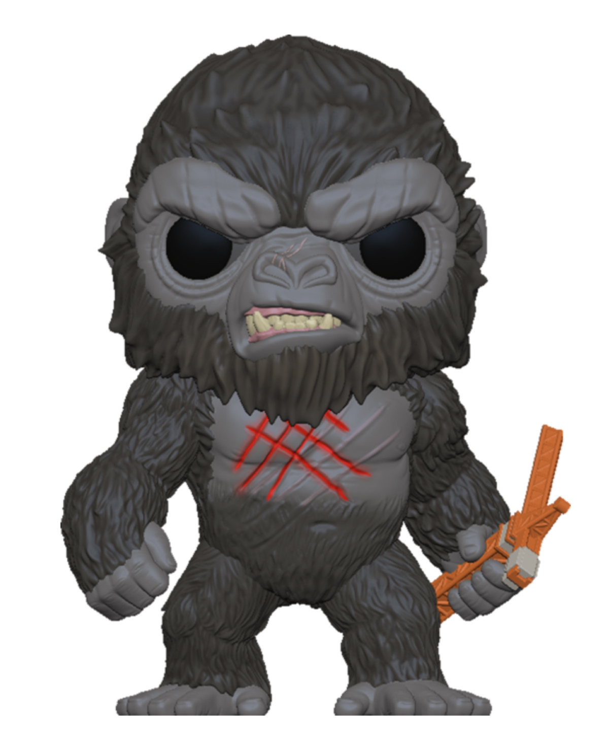 FIGURA POP GODZILLA VS KING KONG BATTLE WORN KONG