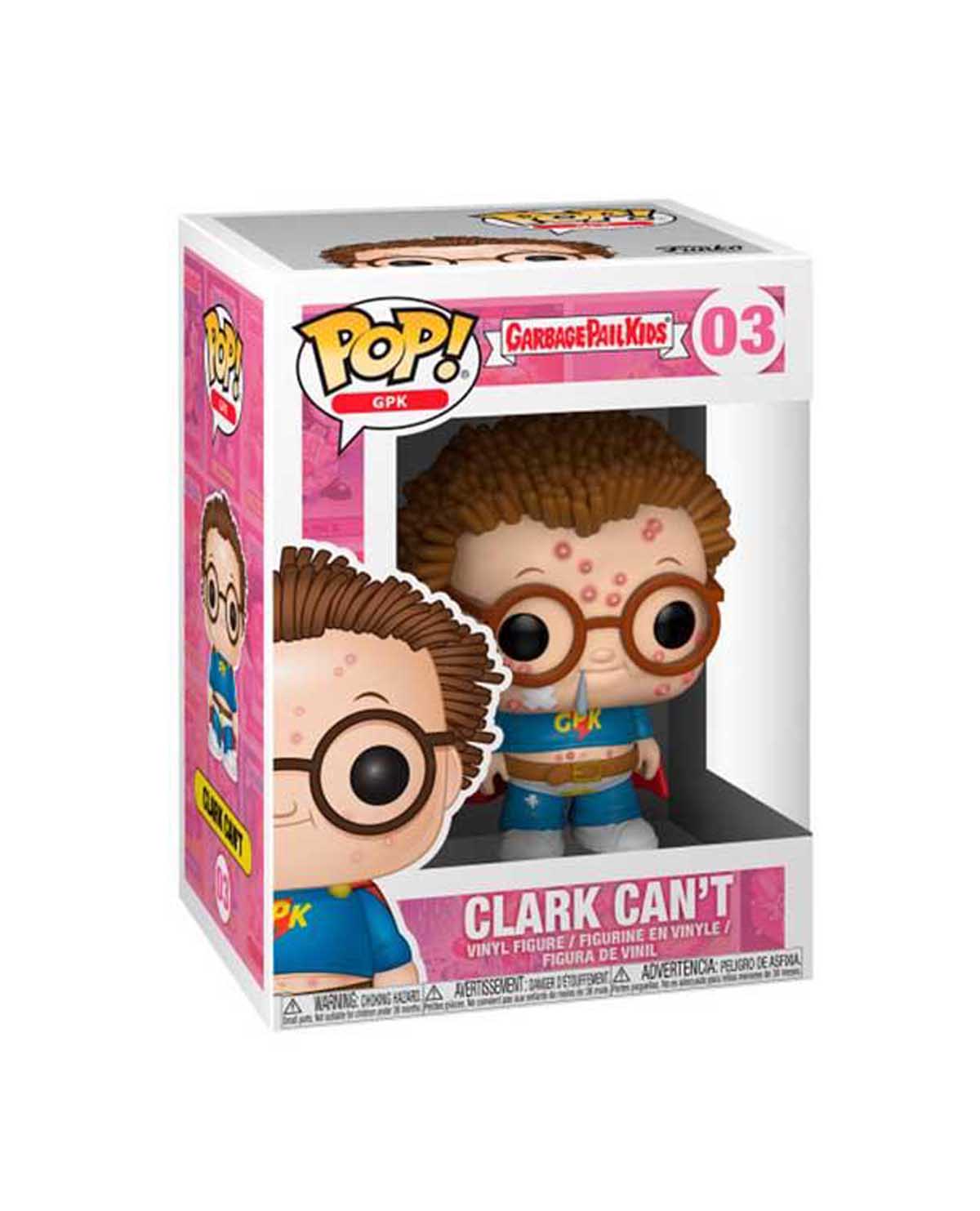FIGURA POP GARBAGE PAIL KIDS CLARK CANT - Image 2