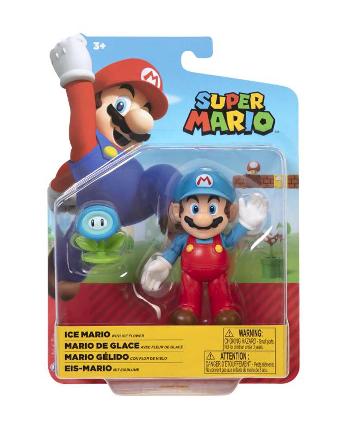 FIGURA NINTENDO SUPER MARIO BROS MARIO WITH ICE FLOWER - Image 2