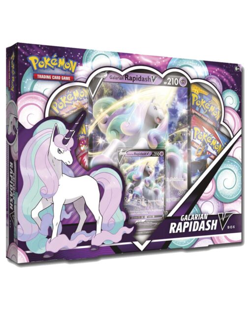 CAJA POKEMON TRADING CARD GAME GALARIAN RAPIDASH