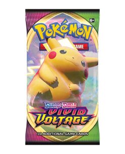 SOBRE POKEMON TRADING CARD GAME VOLTAJE VIVIDO