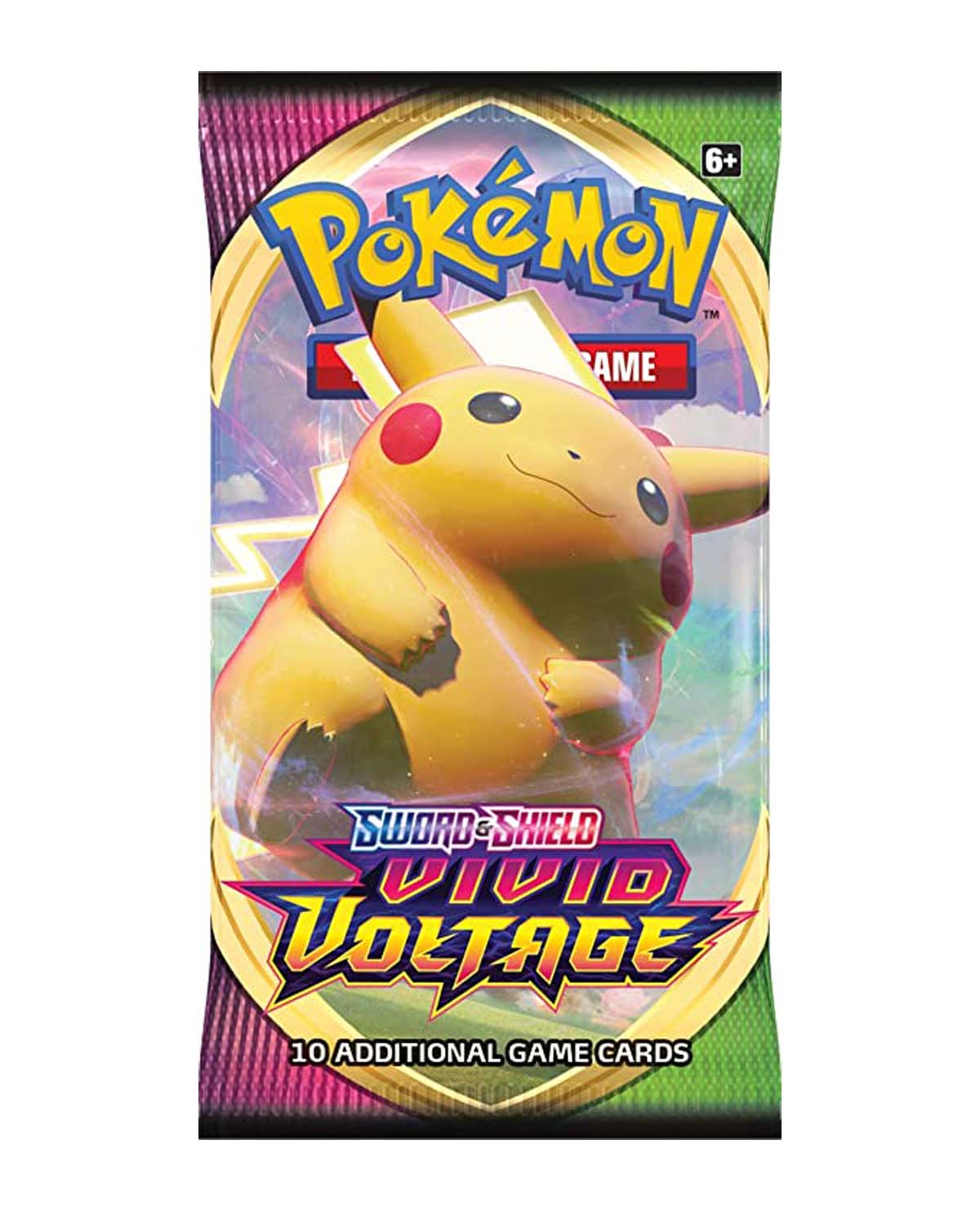 SOBRE POKEMON TRADING CARD GAME VOLTAJE VIVIDO