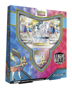 CAJA POKEMON TRADING CARD GAME LEAGUE BATTLE ZACIAN V
