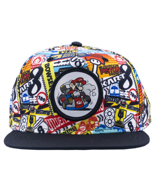 GORRA SNAPBACK SUPER MARIO KART