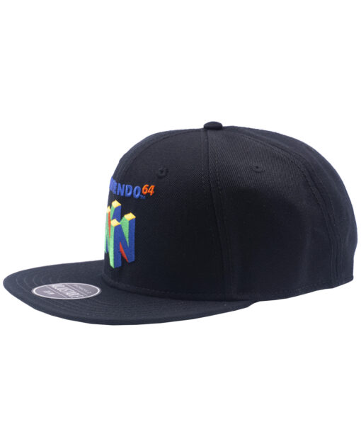 GORRA SNAPBACK LOGO NINTENDO 64 NEGRA - Image 2