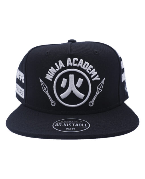 GORRA SNAPBACK NINJA ACADEMY NEGRA