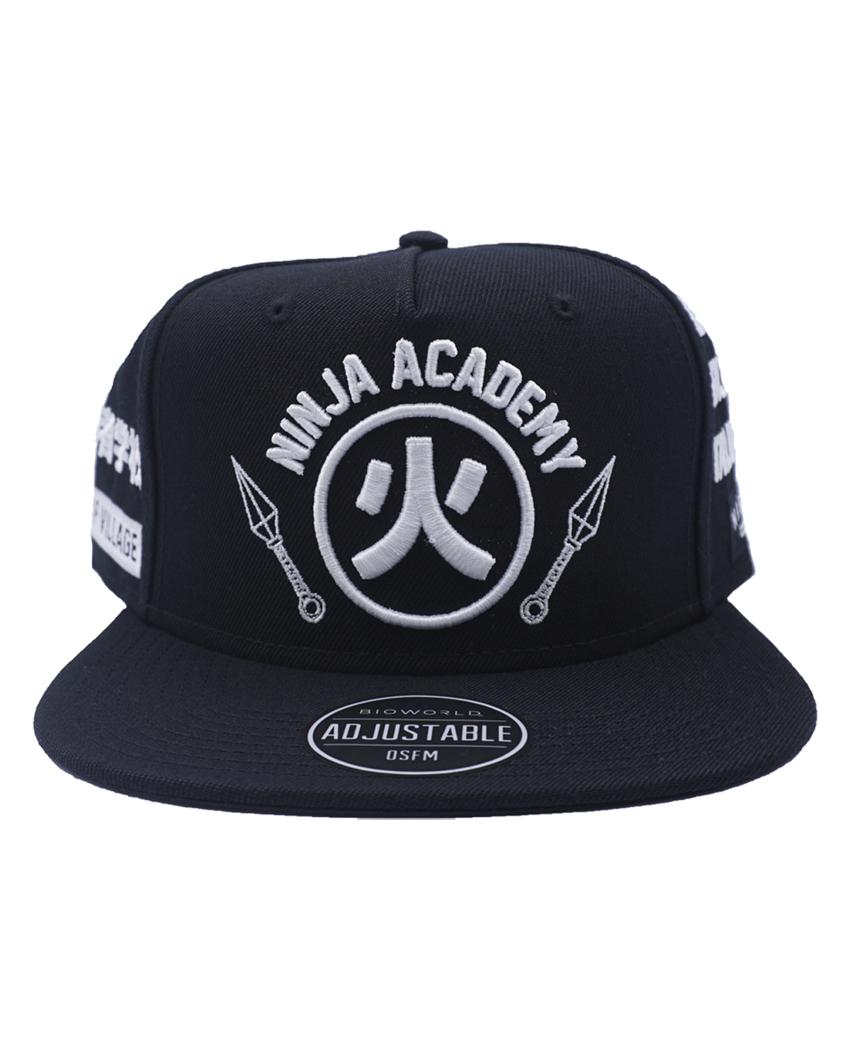 GORRA SNAPBACK NINJA ACADEMY NEGRA