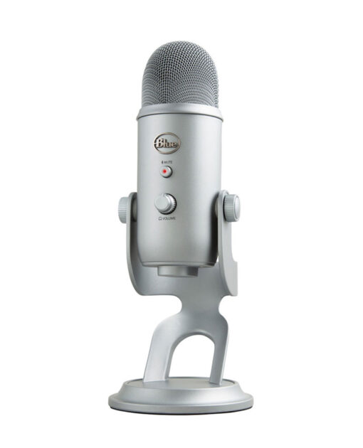 MICROFONO USB BLUE YETI PLATEADO
