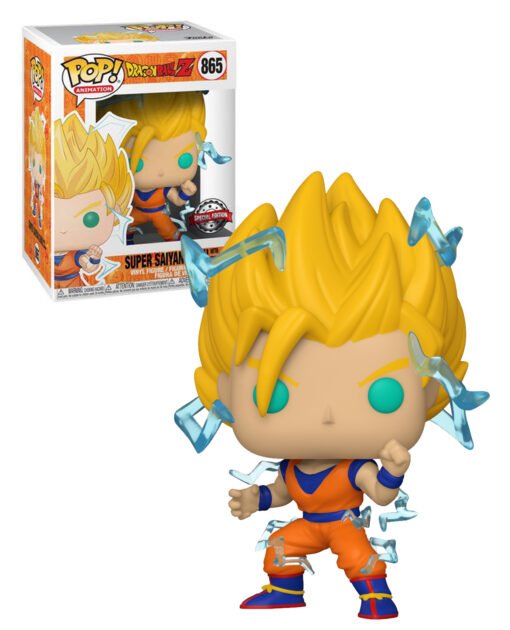 FIGURA POP DRAGON BALL Z SUPER SAIYAN GOKU WITH ENERGY - Image 2