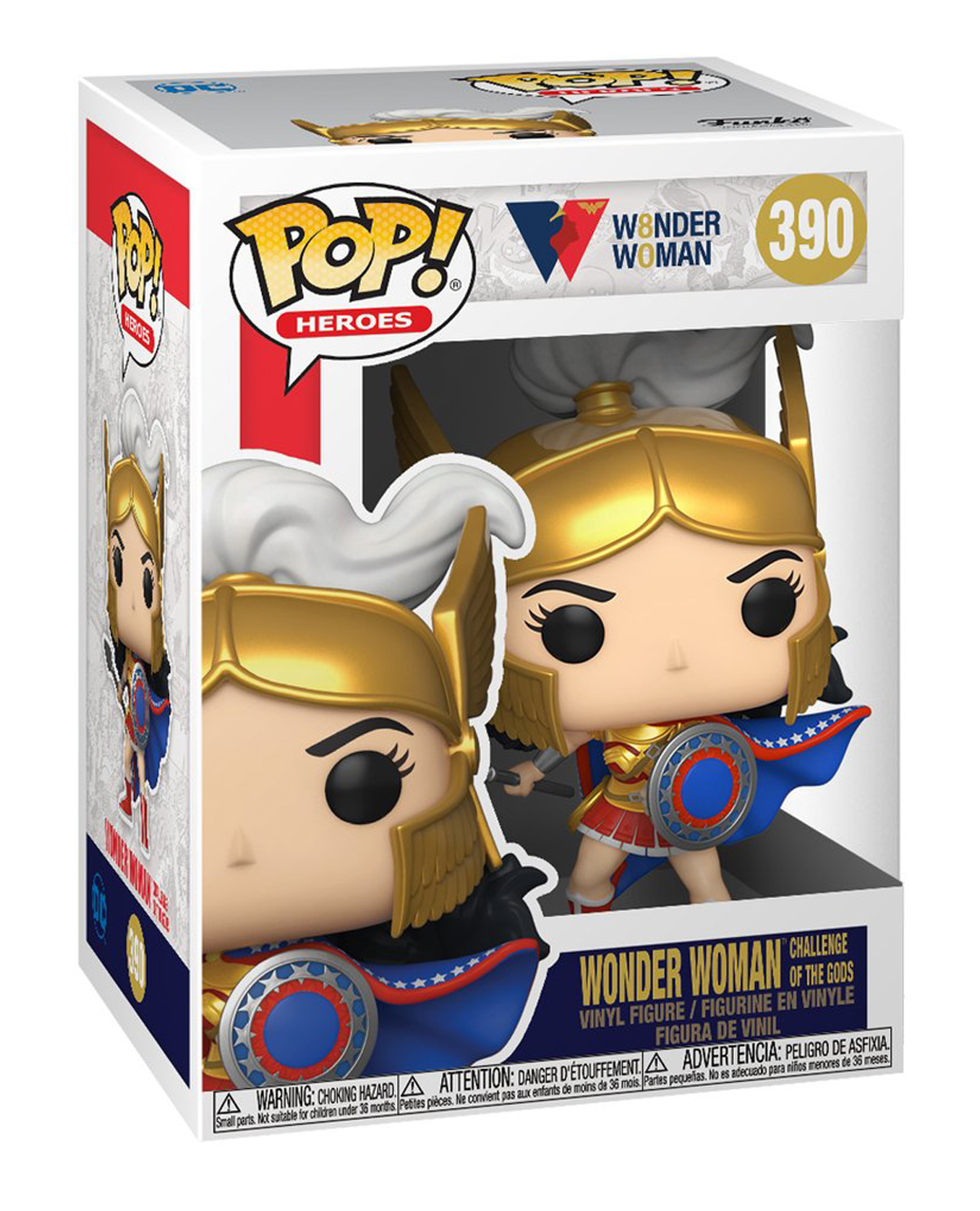 FIGURA POPWONDER W0MAN WONDER WOMAN CHALLANGE OF THE GODS - Image 2