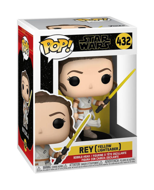 FIGURA POP STAR WARS REY YELLOW LIGHTSABER - Image 2