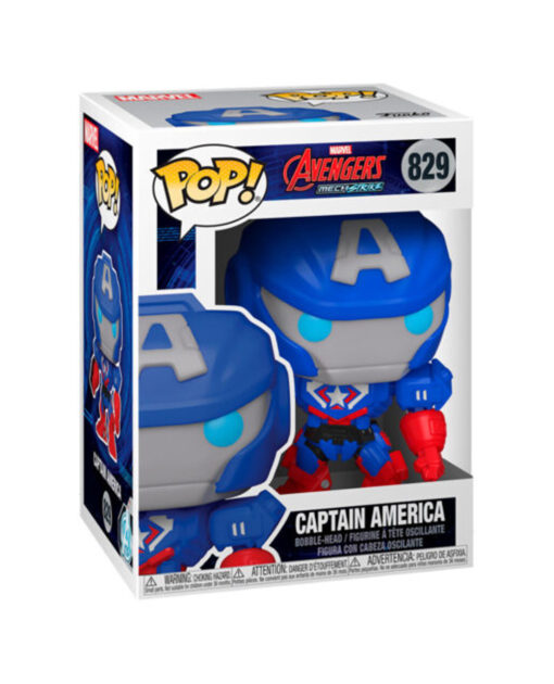 FIGURA POP MARVEL AVENGERS MECH STRIKE CAPTAIN AMERICA - Image 2