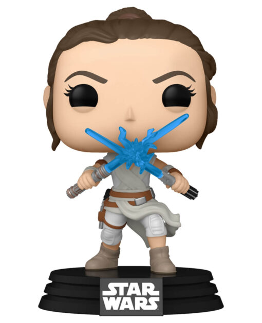FIGURA POP STAR WARS REY TWO LIGHTSABERS