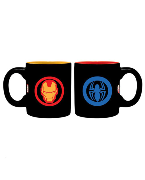 SET DE TAZAS DE CERAMICA MARVEL IRON MAN AND SPIDERMAN - Image 2