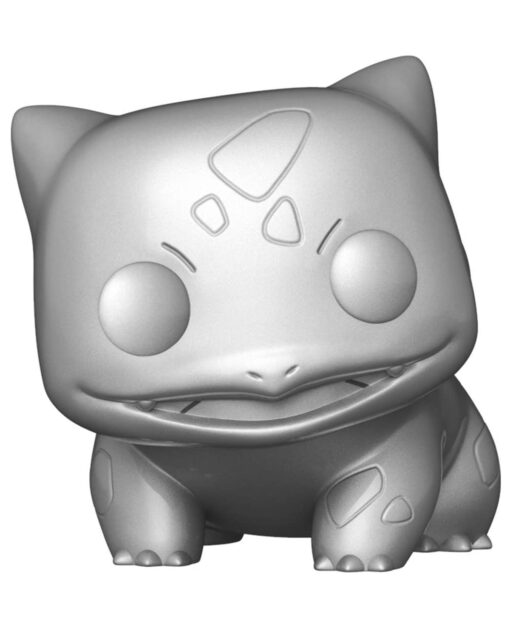 FIGURA POP POKEMON BULBASAUR SILVER METALLIC