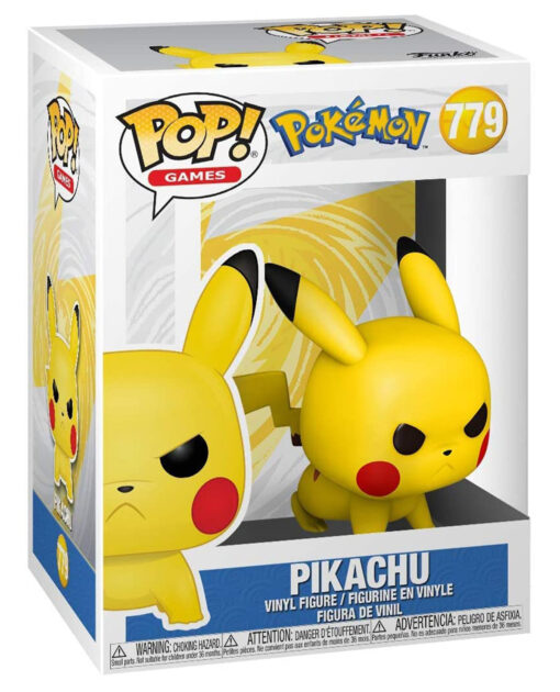 FIGURA POP POKEMON ANGRY PIKACHU - Image 2