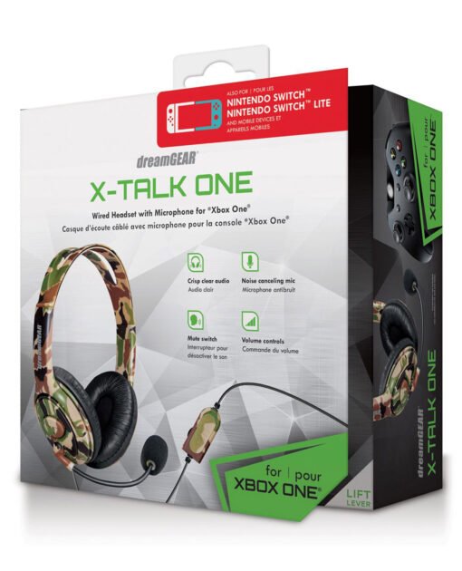 HEADSET ALAMBRICO XBOX ONE X TALK 6618 CAMO - Image 2